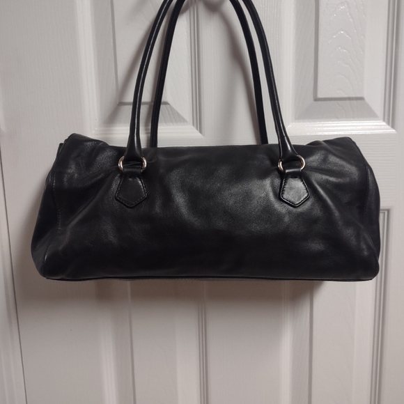Prada Authentic  Leather Shoulder Bag - Picture 2 of 16